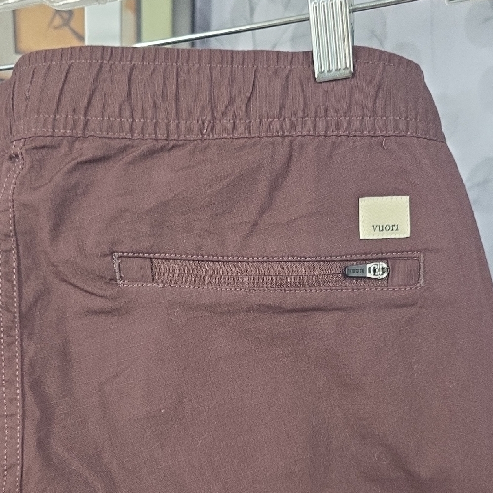 NWT Vuori Ripstop Crop Pants - Chestnut Brown - Women's Size Med - Picture 10 of 10